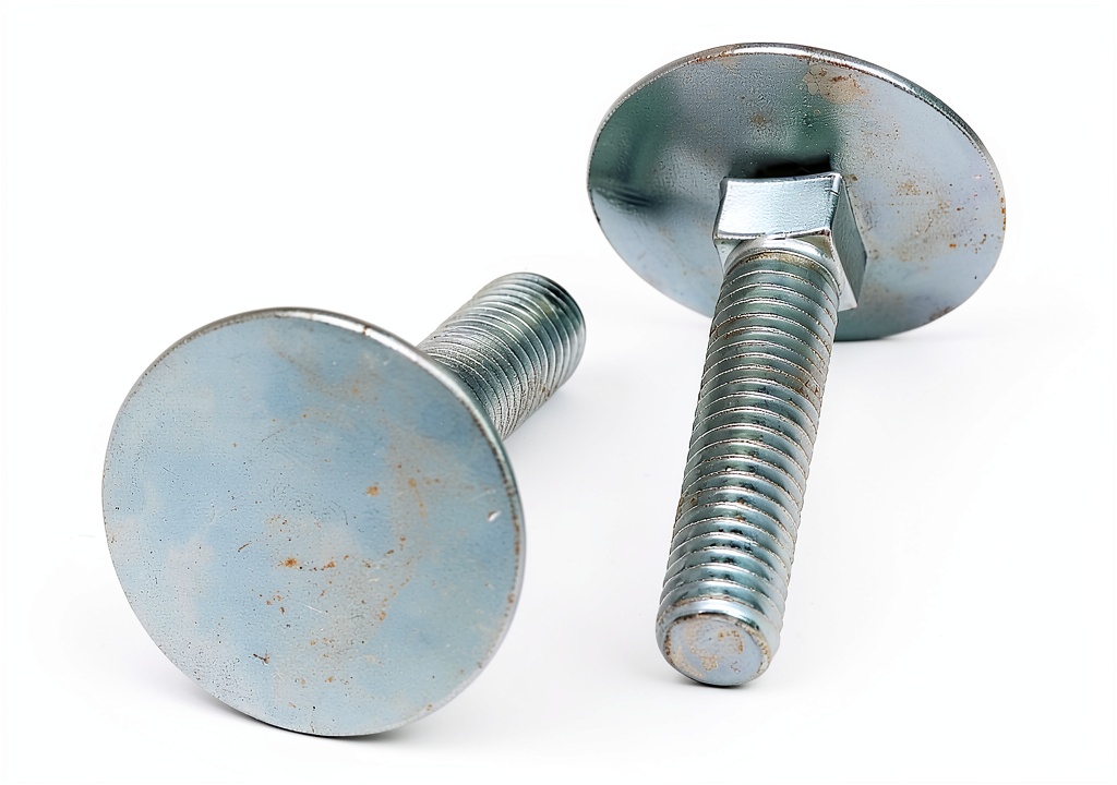 'Blue-Jay Fasteners elevator bolt with zinc finish and hex head'
