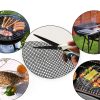 LOOCH Fiberglass Grill Mats Reusable Nonstick BBQ-5
