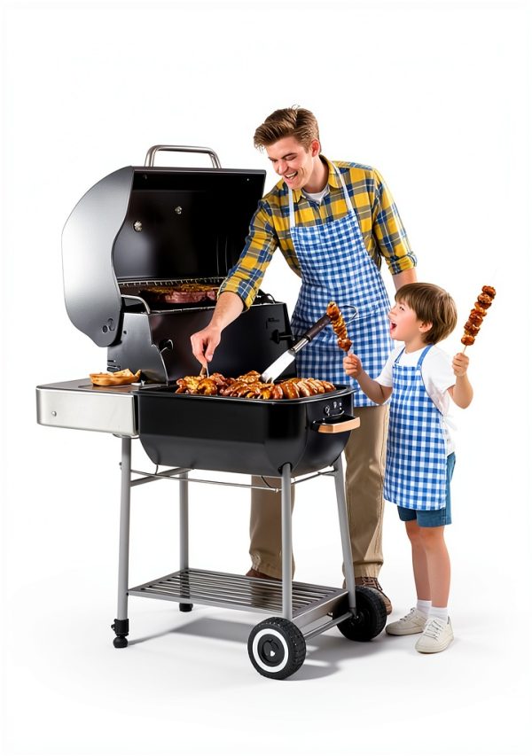 Vewaci Grill Mat Heat Resistant Deck Protection Outdoor BBQ-6