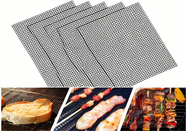 LOOCH Fiberglass Grill Mats Reusable Nonstick BBQ-2