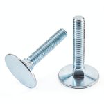 TNITRIB Elevator Bolts Flat Head Galvanized Fasteners 1/4-20-0