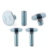 TNITRIB Elevator Bolts 3/8-16 x 1-1/2 Galvanized Flat Head-3