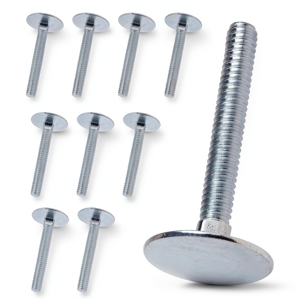'EINDER elevator bolts with galvanized finish and square neck design'
