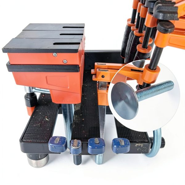 TNITRIB Elevator Bolts 5/16-18 x 2 Galvanized Flat Head-6