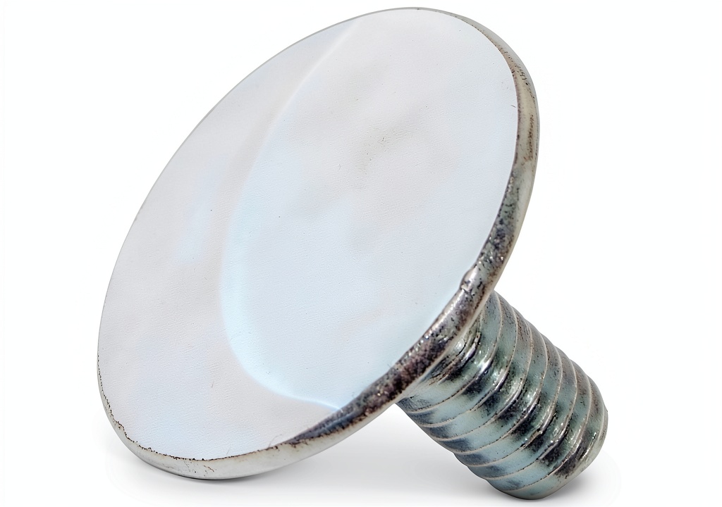 'Hard-to-Find Fastener elevator bolts with zinc finish and flat head'