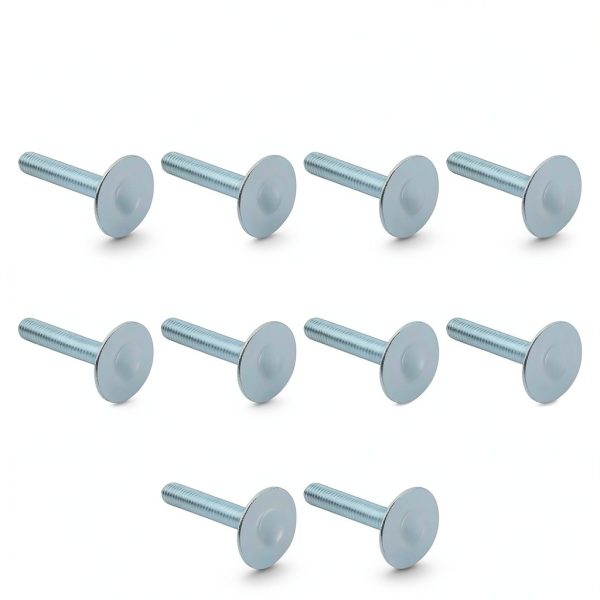 TNITRIB Elevator Bolts 5/16-18 x 2 Galvanized Flat Head-4