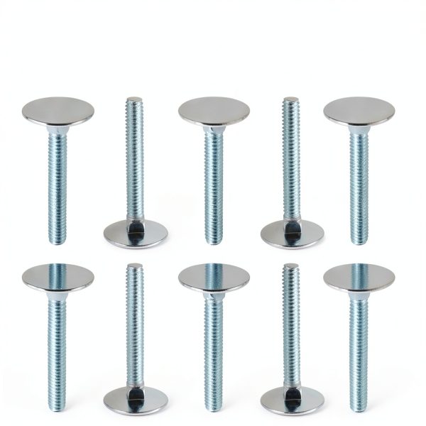 TNITRIB Elevator Bolts 1/4-20 x 2 Galvanized Flat Head-4