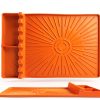 Nuorest Silicone Griddle Mat Grill Accessory Utensil Holder-2