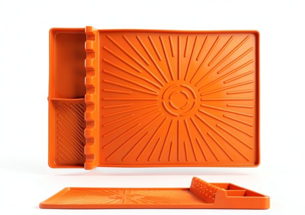 Nuorest Silicone Griddle Mat Grill Accessory Utensil Holder-2