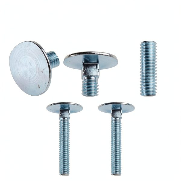 TNITRIB Elevator Bolts 5/16-18 x 2 Galvanized Flat Head-2