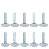 TNITRIB Elevator Bolts Flat Head Galvanized Fasteners 1/4-20-4