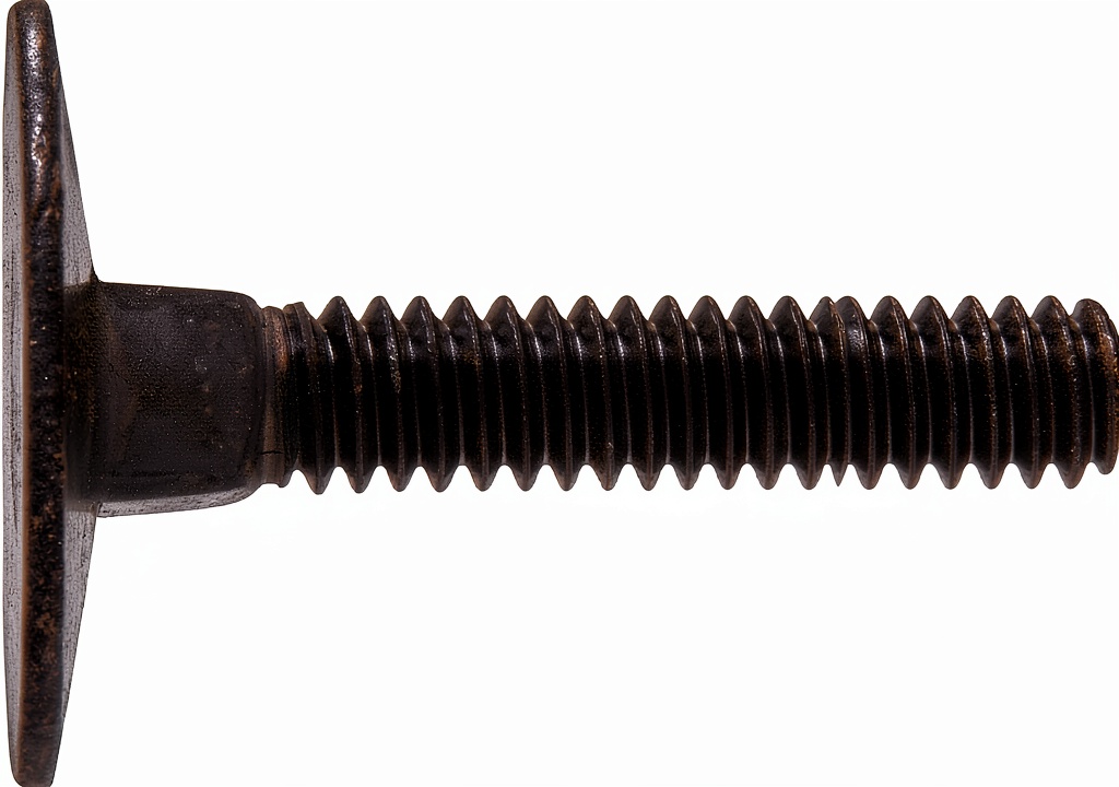 Hillman elevator bolts with hex head and plain finish