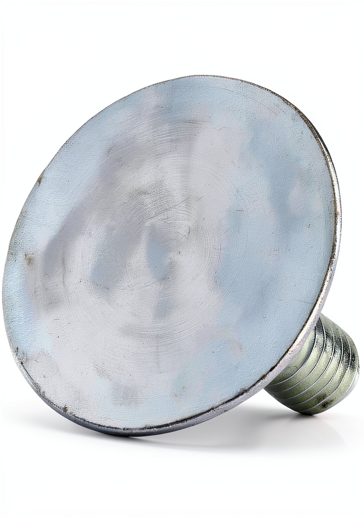 'Hard-to-Find Fastener elevator bolts with zinc finish and flat head design'