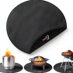 Fireproof Silicone Grill Mat by DocSafe Black-0