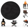 Fireproof Silicone Grill Mat by DocSafe Black-2