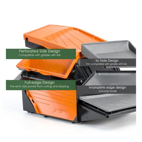 GRIDDLE COVER MAT 36" Orange Silicone Cover for Blackstone BHT36-5