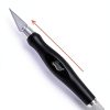 Excel Blades #11 Craft Knife Black Ergonomic FitGrip 1‑in Blade-1