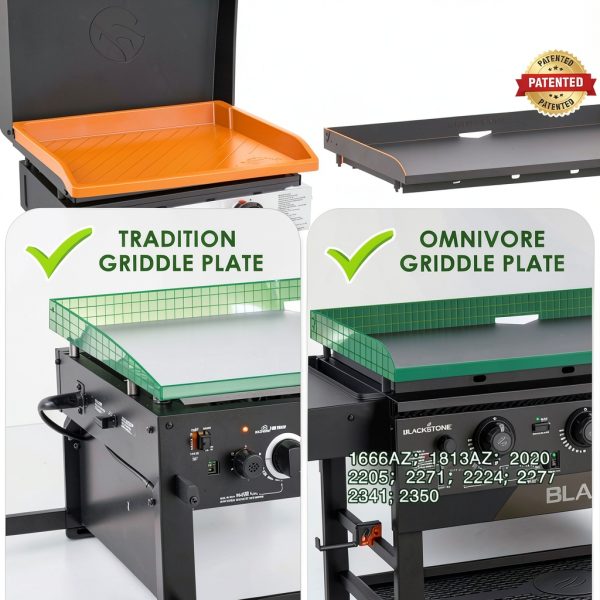 GRIDDLE COVER MAT Silicone Cover for Blackstone 36 Inch Omnivore Gray-1