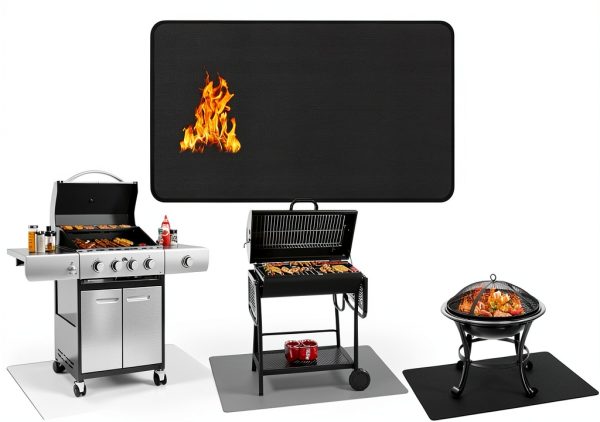 Grill Mat Protebox Double‑Sided Fireproof Silicone 60×40 Inch-0