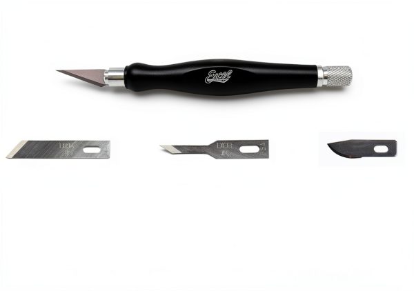 Excel Blades #11 Craft Knife Black Ergonomic FitGrip 1‑in Blade-5