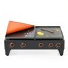 Kitchen Perfection 36" Blackstone Griddle Cover Orange Silicone-5
