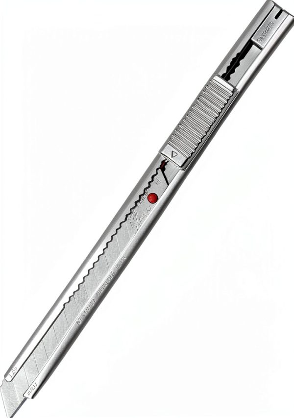 Utility Knife NT Cutter PRO Auto Lock Stainless Steel 9mm Model A-1P-0