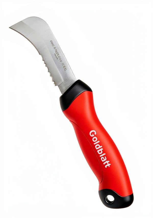 Goldblatt Roofing Knife Stainless Steel Utility Soft Grip-4