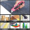 DIYSELF Box Cutter 2-Pack Retractable Heavy Duty Utility Knife Pink-3