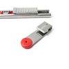 Utility Knife NT Cutter PRO Auto Lock Stainless Steel 9mm Model A-1P-5