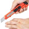 Box Cutter DIYSELF 30 Pack Utility Knife 18mm Snap-Off Blade Black-2
